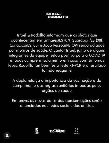 Artistas cancelam shows em Guarapari devido à Covid-19