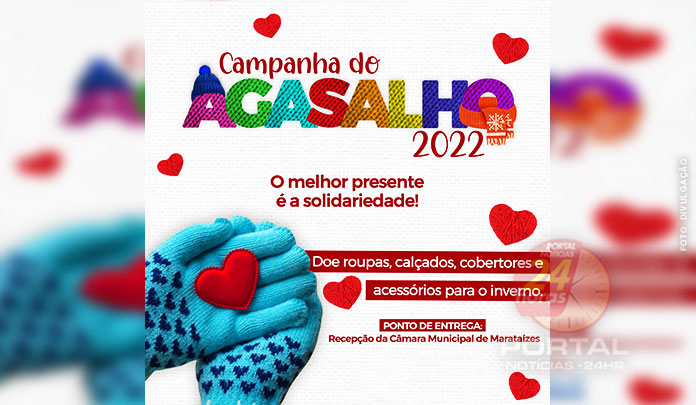 Câmara Municipal de Marataízes-ES inicia Campanha do Agasalho 2022