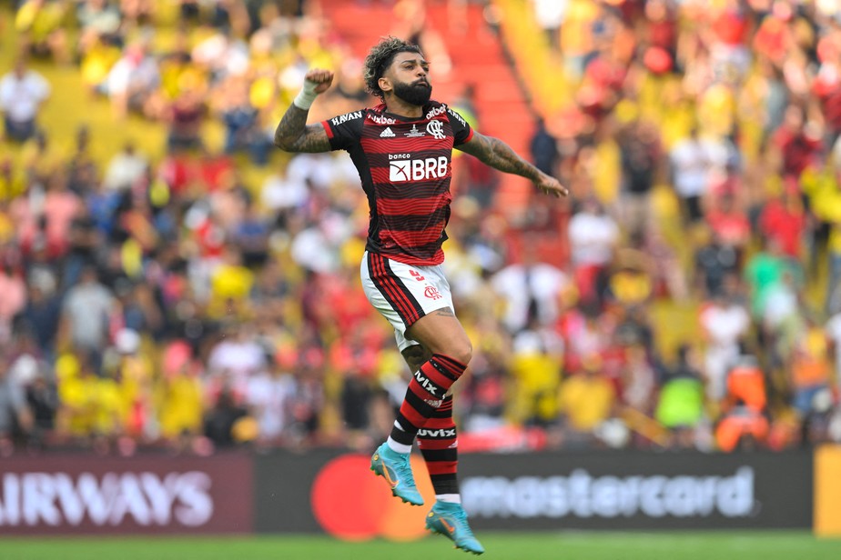 Gabigol decide, Flamengo vence Athletico e é tricampeão da Libertadores |  Flamengo | O Globo