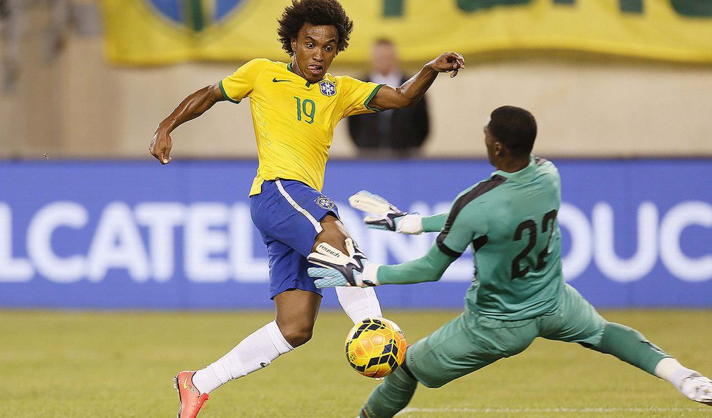 www.brasil247.com - Willian nas cores da seleção brasileira
