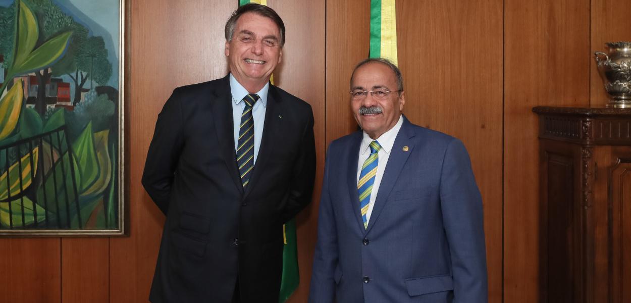 Bolsonaro e Chico Rodrigues