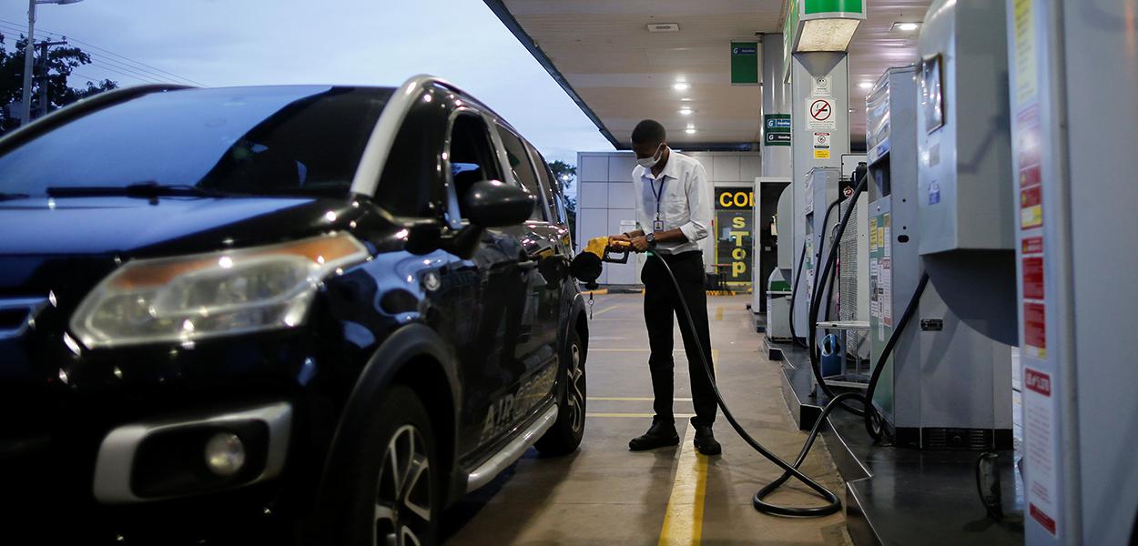 Posto de combustível no Brasil