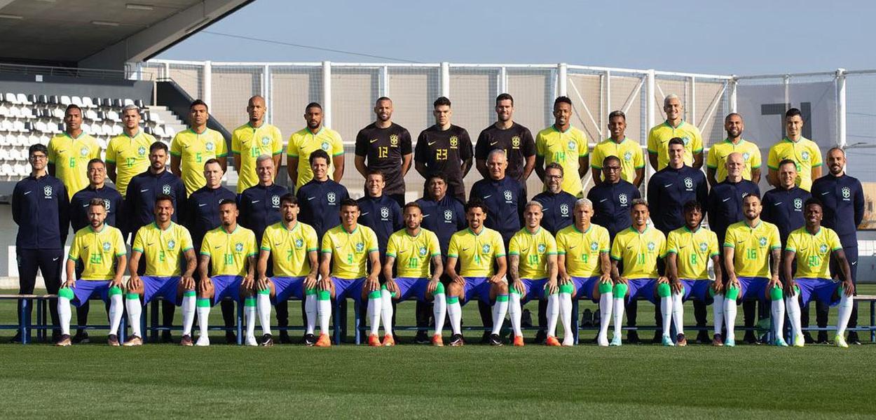 www.brasil247.com - Seleção Brasileira de Futebol que vai disputar a Copa do Mundo do Catar 2022