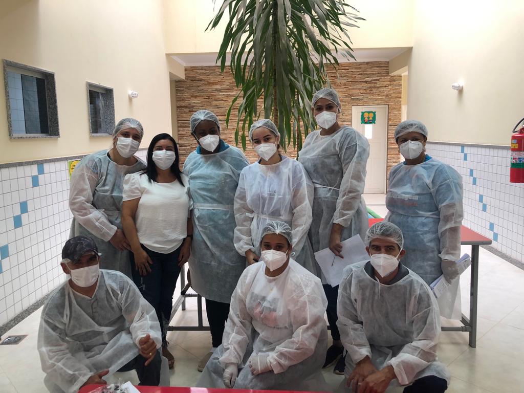 Município promove censo nas escolas e realiza 511 testes para covid