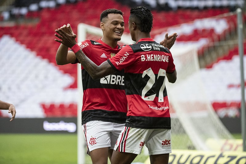 VÍDEO: veja os gols da vitória por 2 a 0 do Flamengo sobre o América-MG