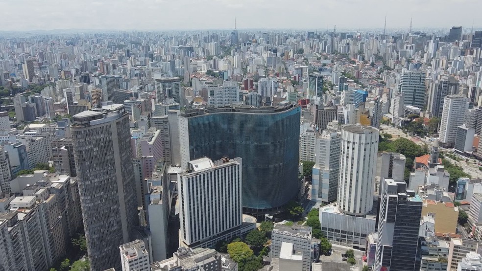 Edifício Copan, no Centro de SP - Foto: Reprodução/TV Globo