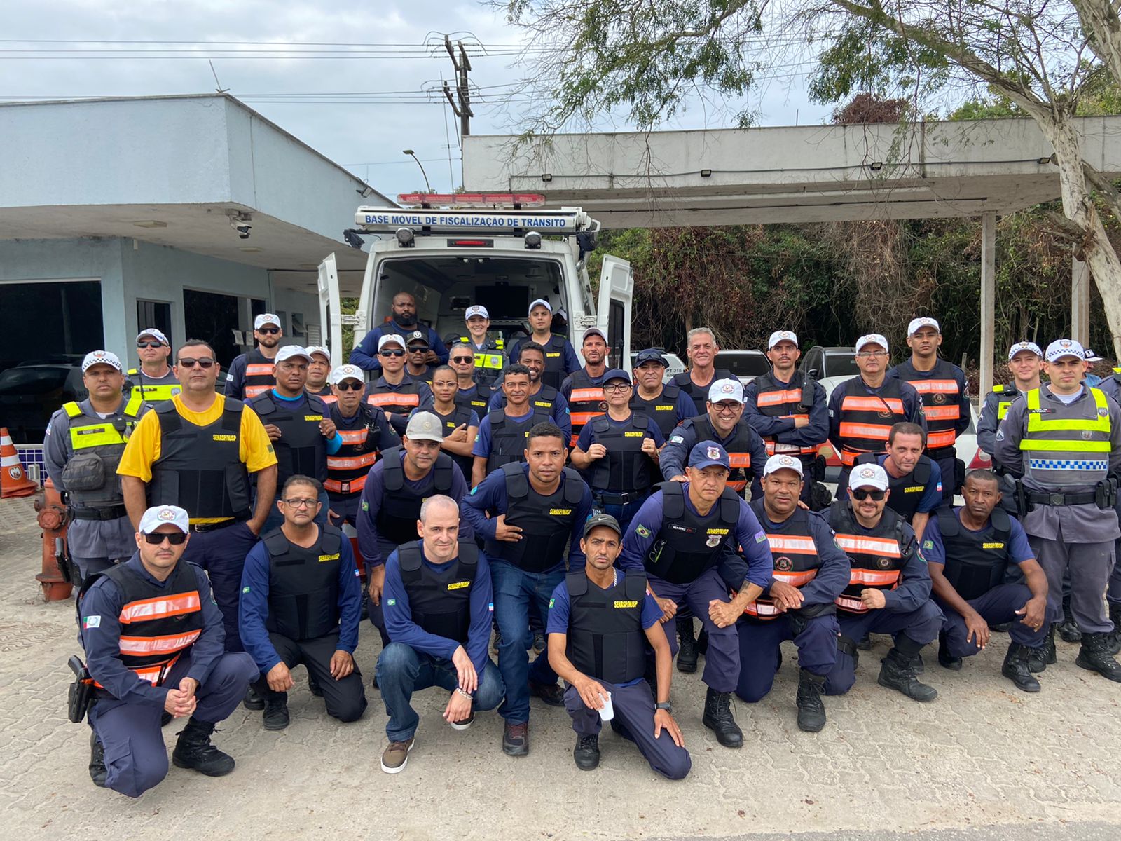 Além de Anchieta, participam agentes de outras cidades.