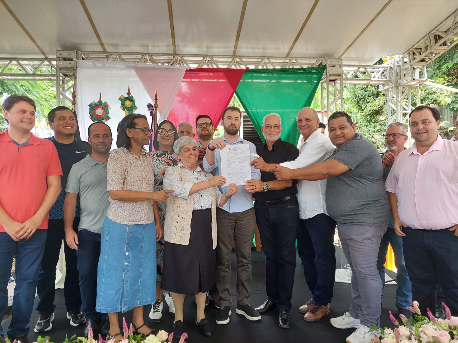 Ata de desapropriação foi oficialmente assinada.