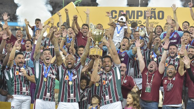 Fluminense comemora o título carioca de 2022