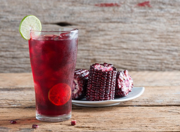 Receita de chicha morada, bebida típica do Peru (Foto: GettyImages)