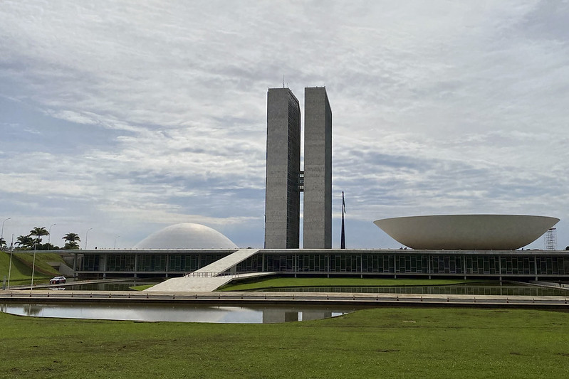 Fachada do Palácio do Congresso Nacional