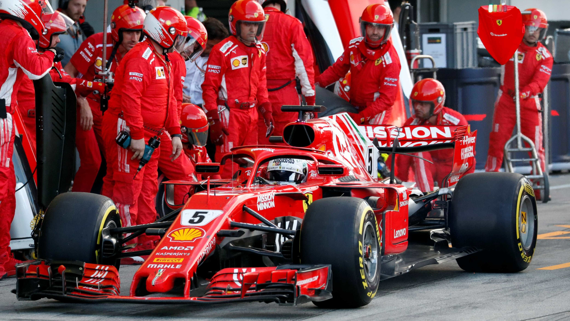 Treinos livres do GP de Mônaco têm cisco no olho de Vettel e Ferrari líder