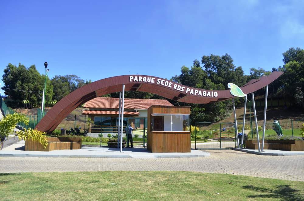 Construção do Parque RDS Papagaio.