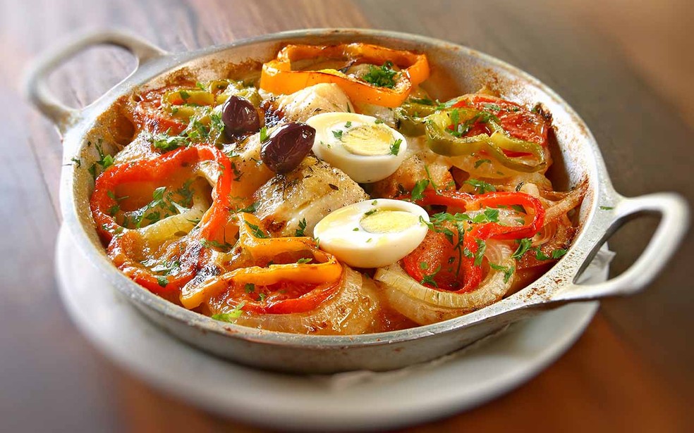 Salada de bacalhau - Foto: Shutterstock