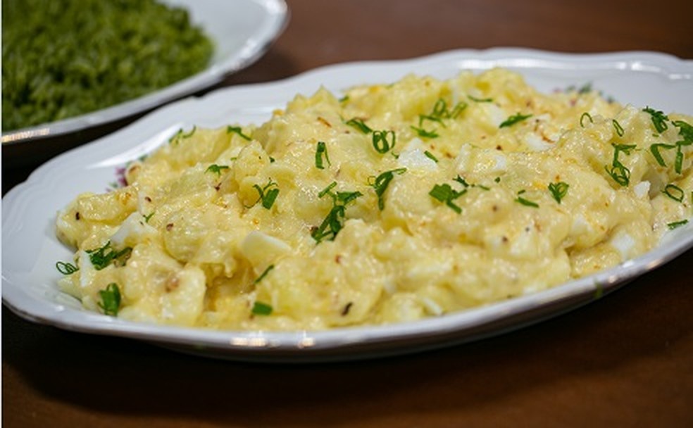 Salada de batatas - Foto: Globo