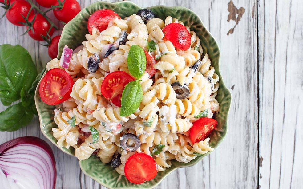 Salada de macarrão - Foto: Shutterstock