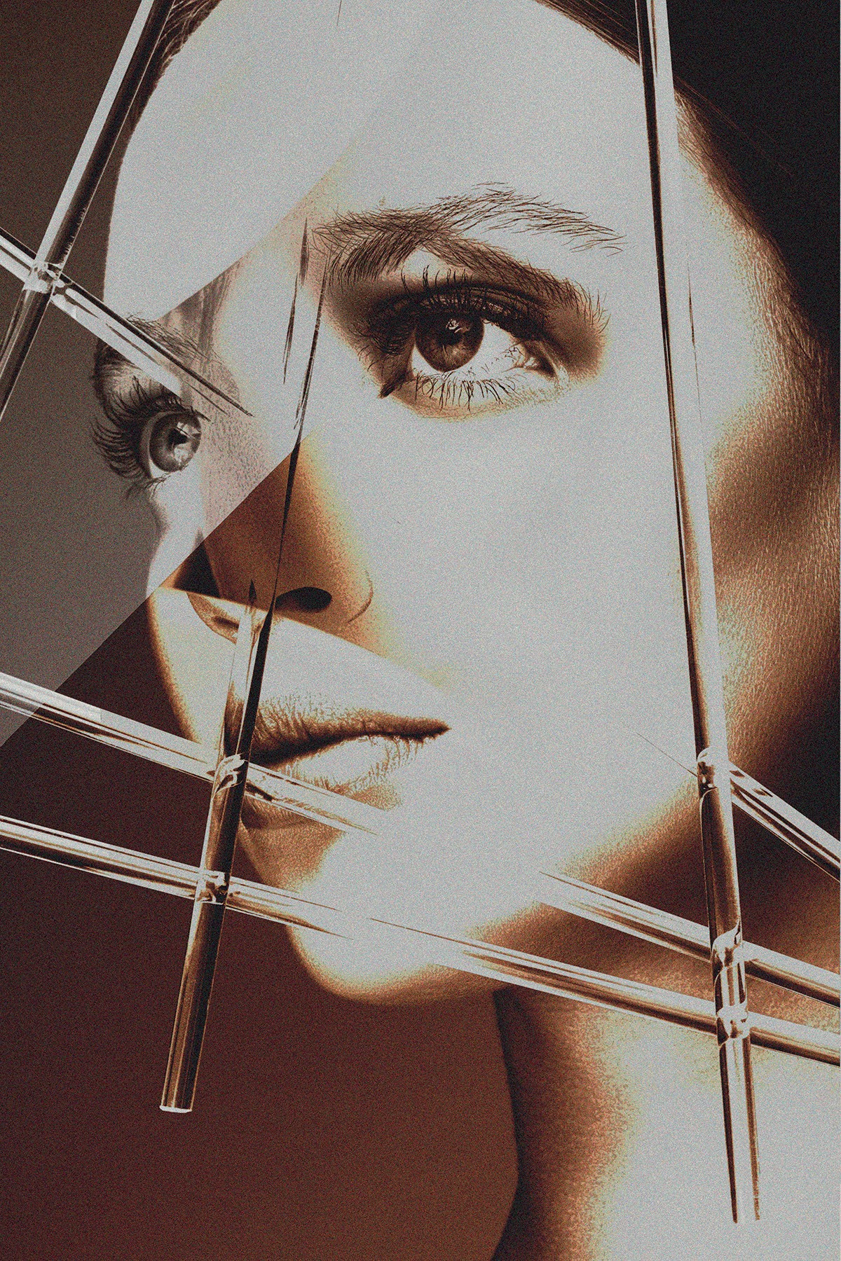 Profunda sem corte (Foto: Colagem Pamella Moreno)