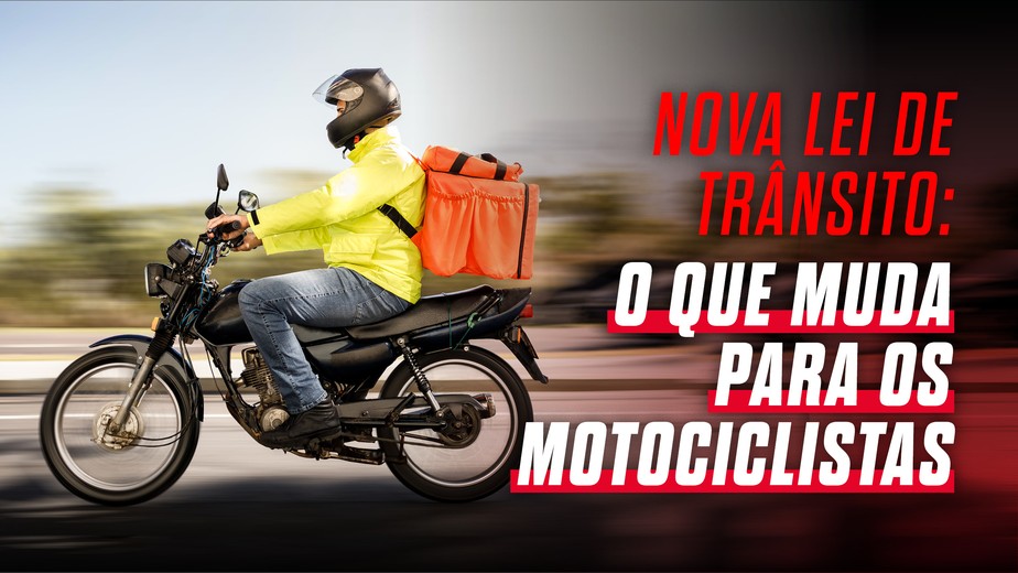 Nova lei de trânsito: o que muda para quem tem ou trabalha com uma moto