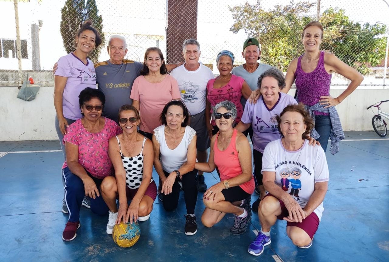 Equipe de voleibol que irá disputar os jogos.