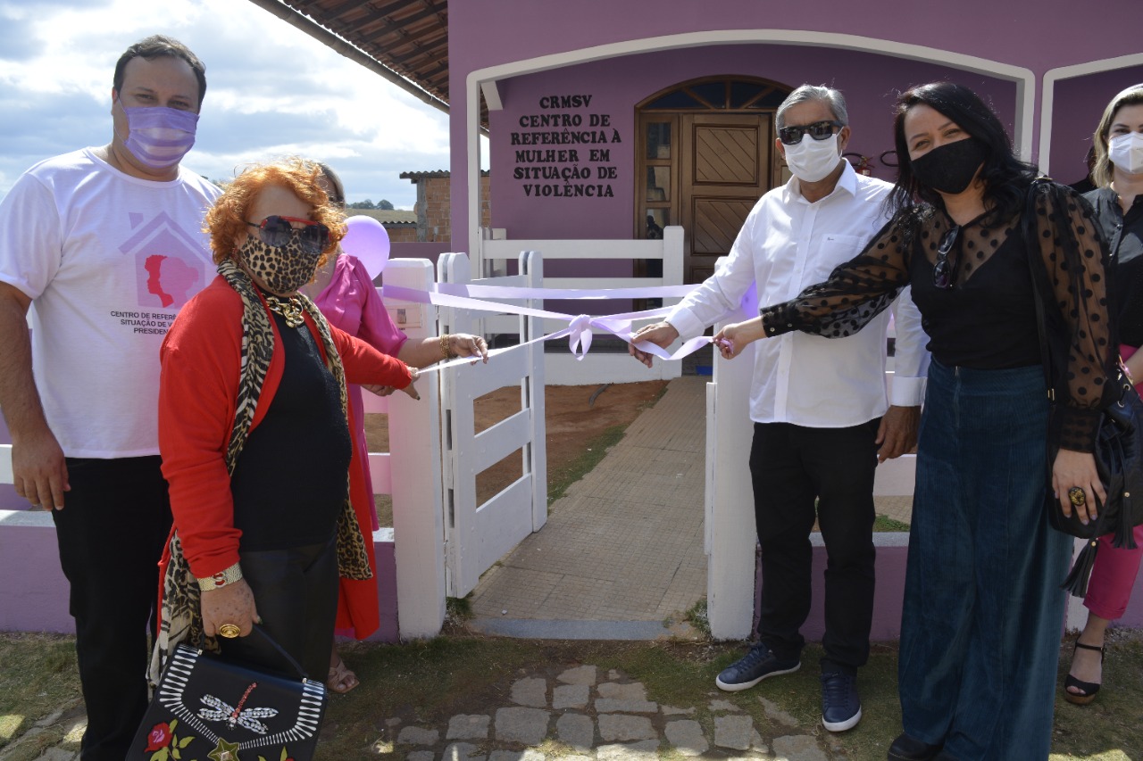 Prefeito Dorlei Fontão inaugura Centro de Referência à Mulher em Situação de Violência de Presidente Kennedy